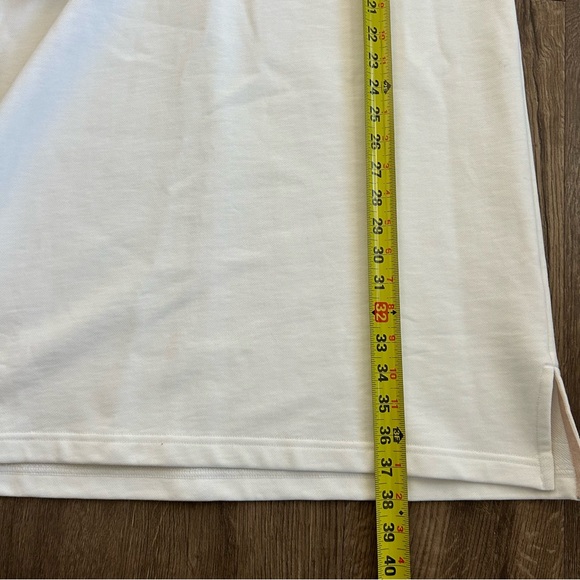 Haven Well Within Talbots French Terry Hooded Dress White M - Picture 8 of 8